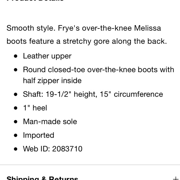 Frye Melissa OTK Boots - Picture 10 of 10